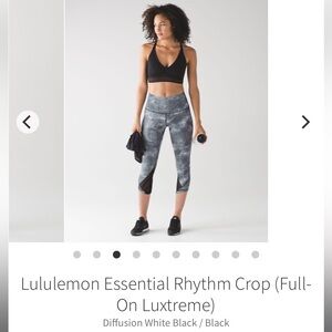 Lululemon Essential Rhythm Crop Leggings (4)